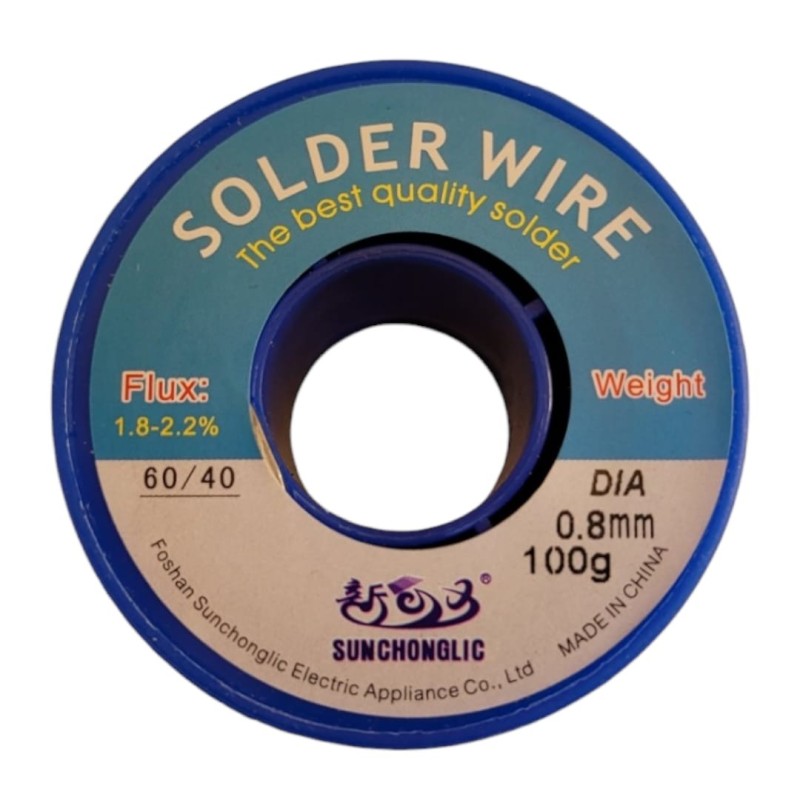 60/40 0.8mm Soldering Wire 100g