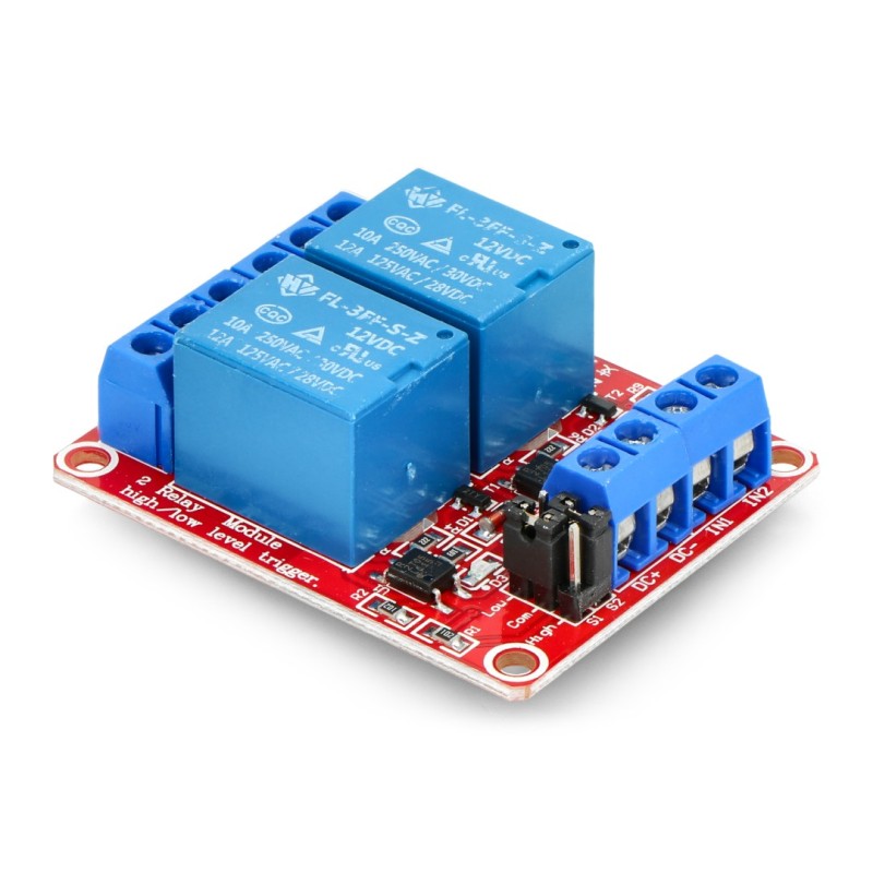 12V Dual Channel Relay Module