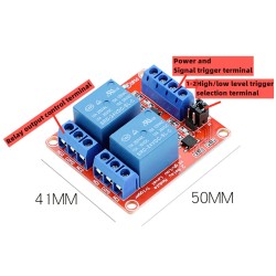 12V Dual Channel Relay Module