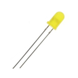 5 mm Yellow LED (Diffused...