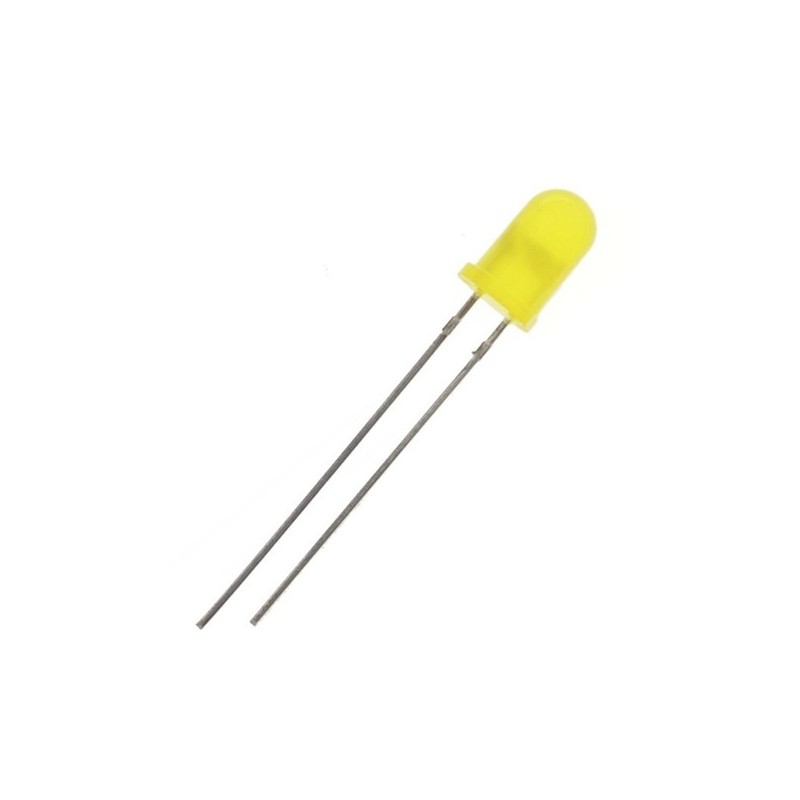 5 mm Yellow LED (Diffused Lens)