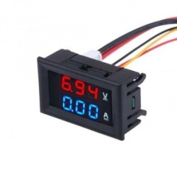 Panel Voltmeter and Amperemeter 0-100 V, 10 A