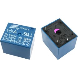 6V Relay SRD-06VDC-SL-C