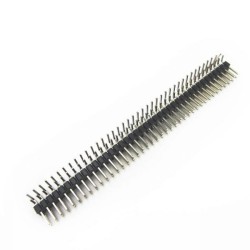 2 x 40p 2.54 mm 90° Male Pin Header