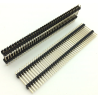 2 x 40p 2.54 mm Male Pin Header Double Plastic