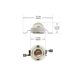 1 W Red LED Module