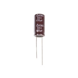 470 uF 50 V Electrolytic Capacitor