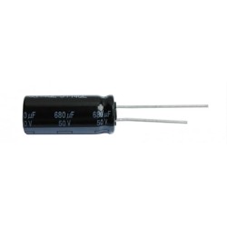 680 uF 50 V Electrolytic Capacitor