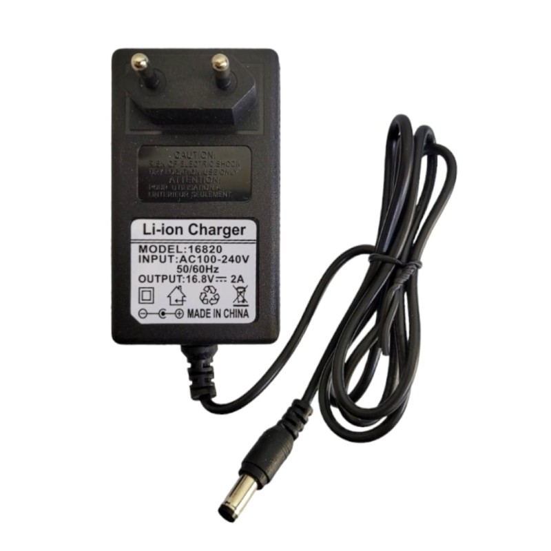 16.8V 2A Power Adapter Li-Ion Battery Charger