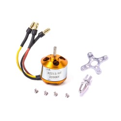 A2212 Brushless Motor with Banana Plugs (2200 KV)