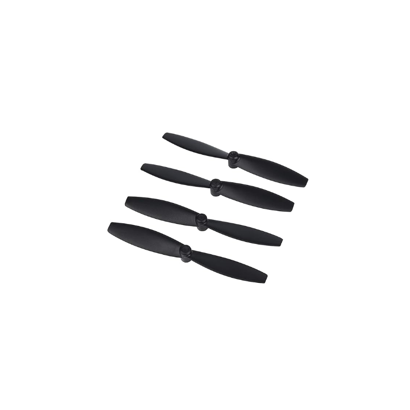 4 Blade Propeller (2CW+2CCW) 45.5mm - Black 1mm Shaft