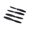 4 Blade Propeller (2CW+2CCW) 45.5mm - Black 1mm Shaft