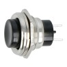 15mm Push Button Switch Black