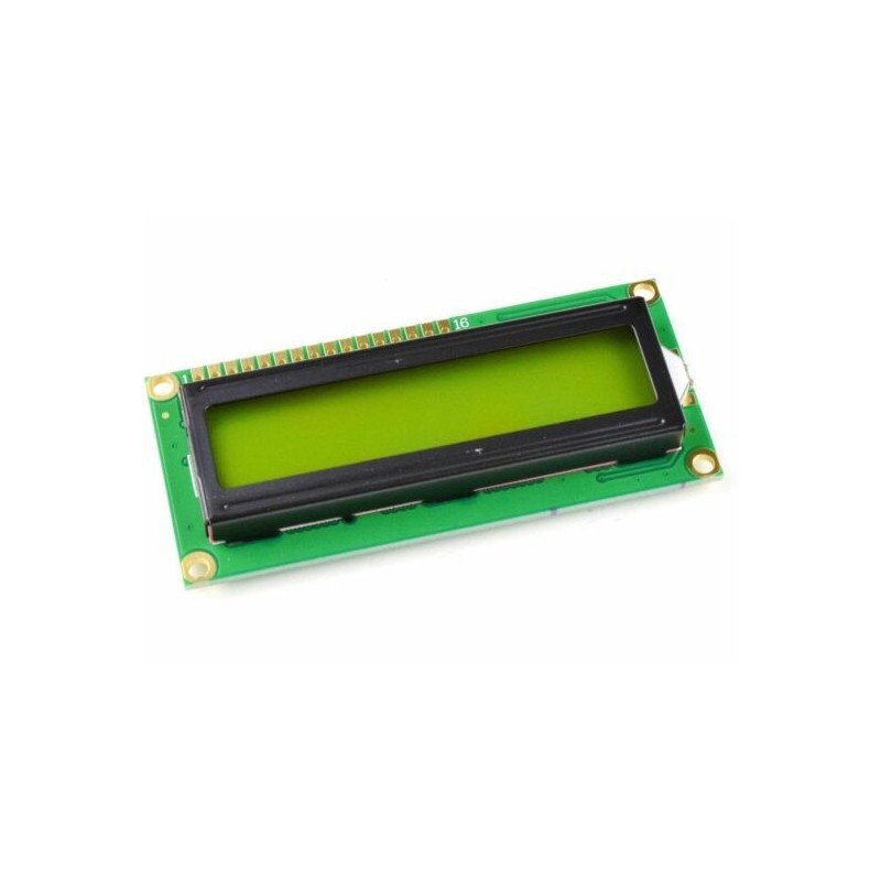 Green 16x2 LCD - 5V Backlight