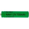 Ni-MH AAA 700mAh 1.2V Rechargeable Battery