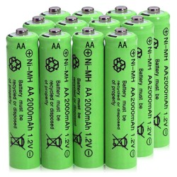 Ni-MH AAA 2000mAh 1.2V Rechargeable Battery