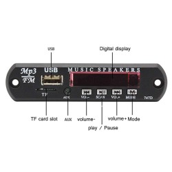 12V Bluetooth MP3 Player With Amplifier