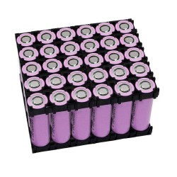 5 x 6 18650 Battery Holder with 18.5mm Diameter