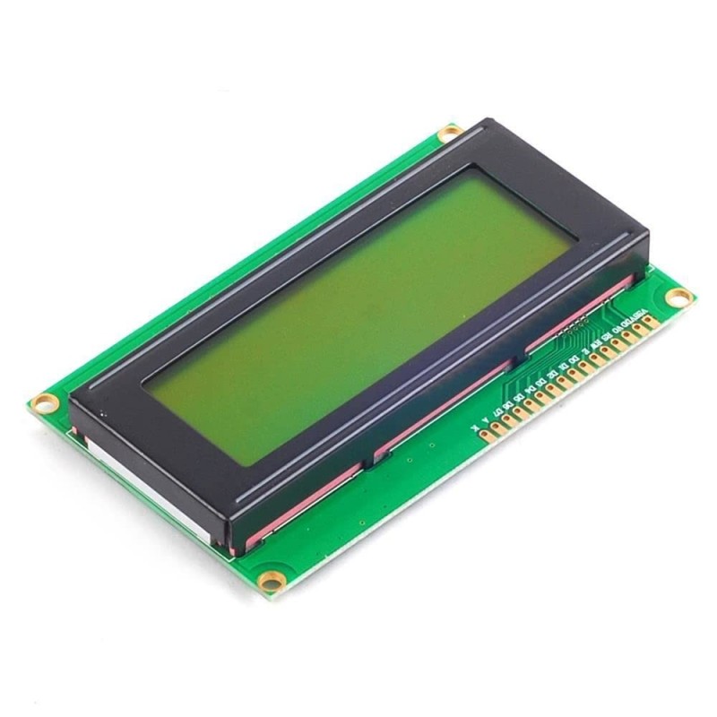 Green 20x4 LCD - 5V Backlight