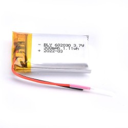 3.7V 300mAh 602030 LiPo Battery