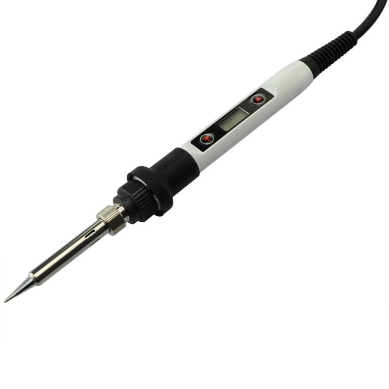 Adjustable Temperature Soldering Iron With a Digital Display (60 W)