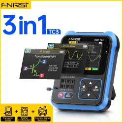 3-IN-1 Fnirsi DSO-TC3 Oscilloscope, Multitester and Wave Generator