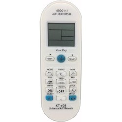 kT-E08 Universal A/C Remote