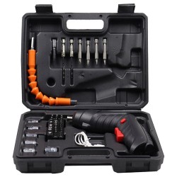 (46 PCS) Rechargeable Cordless Electric Screwdriver