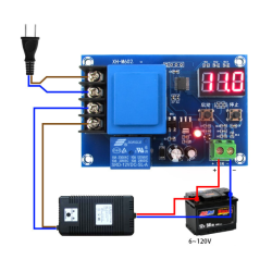 M633 Battery Charging Controller with Protection for the 230 VAC Power Supply (for 3.7 - 120 V Battery)