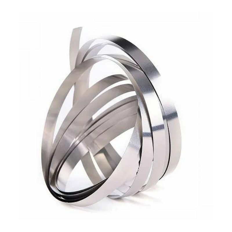 8mm Nickel-Plated Steel Strip (Price per 1m)