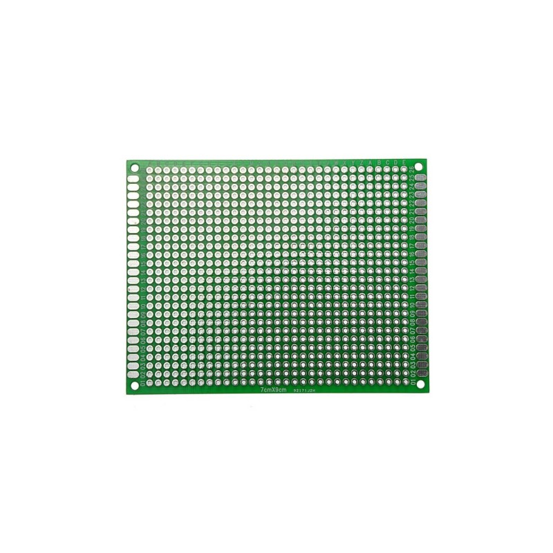 Single-Sided 70x90 mm Green Prototyping Board