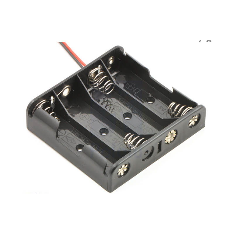 Battery Holder 4xAA 1.5V