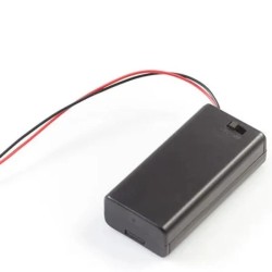 Battery Holder 2xAA 1.5V With Case And Switch