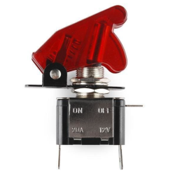 Heavy Duty 20A/12V Toggle Switch With LED and Cover