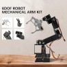 Black ROT3U 6DOF Aluminium Robot Arm