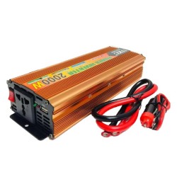 UKC 12VDC To 220VAC Inverter 2000W