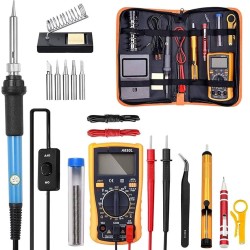 60W Soldering Iron Kit with...