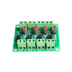 PC817 4-Channel Optocoupler Module