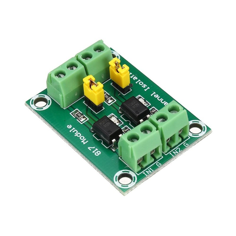 PC817 2-Channel Optocoupler Module