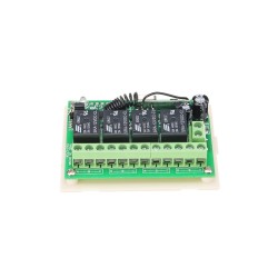 12V 4-CH Wireless RF Remote Control Switch Transmitter Receiver Module