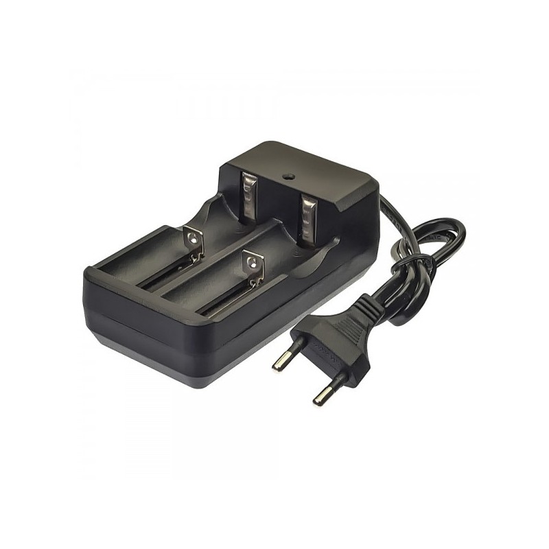 Dual 18650 Li-Ion Battery Charger