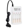 JIABAO JB-212 Digital Power Battery Charger With 4 Free Ni-Mh Batteries