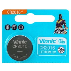 Vinnic 3V CR2016 Lithium...