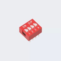 Red DIP Switch (4p)