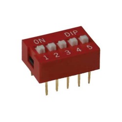 Red DIP Switch (5p)