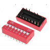 Red DIP Switch (8p)