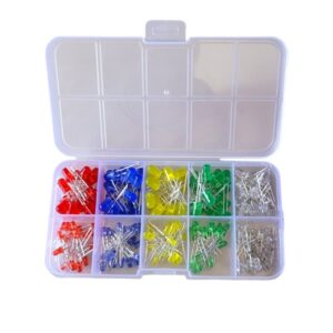 200 pcs 5mm and 3mm Diffused LED Assortment Kit