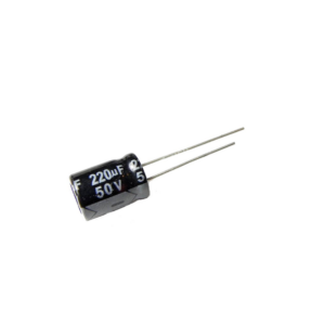220 uF 50 V Electrolytic Capacitor