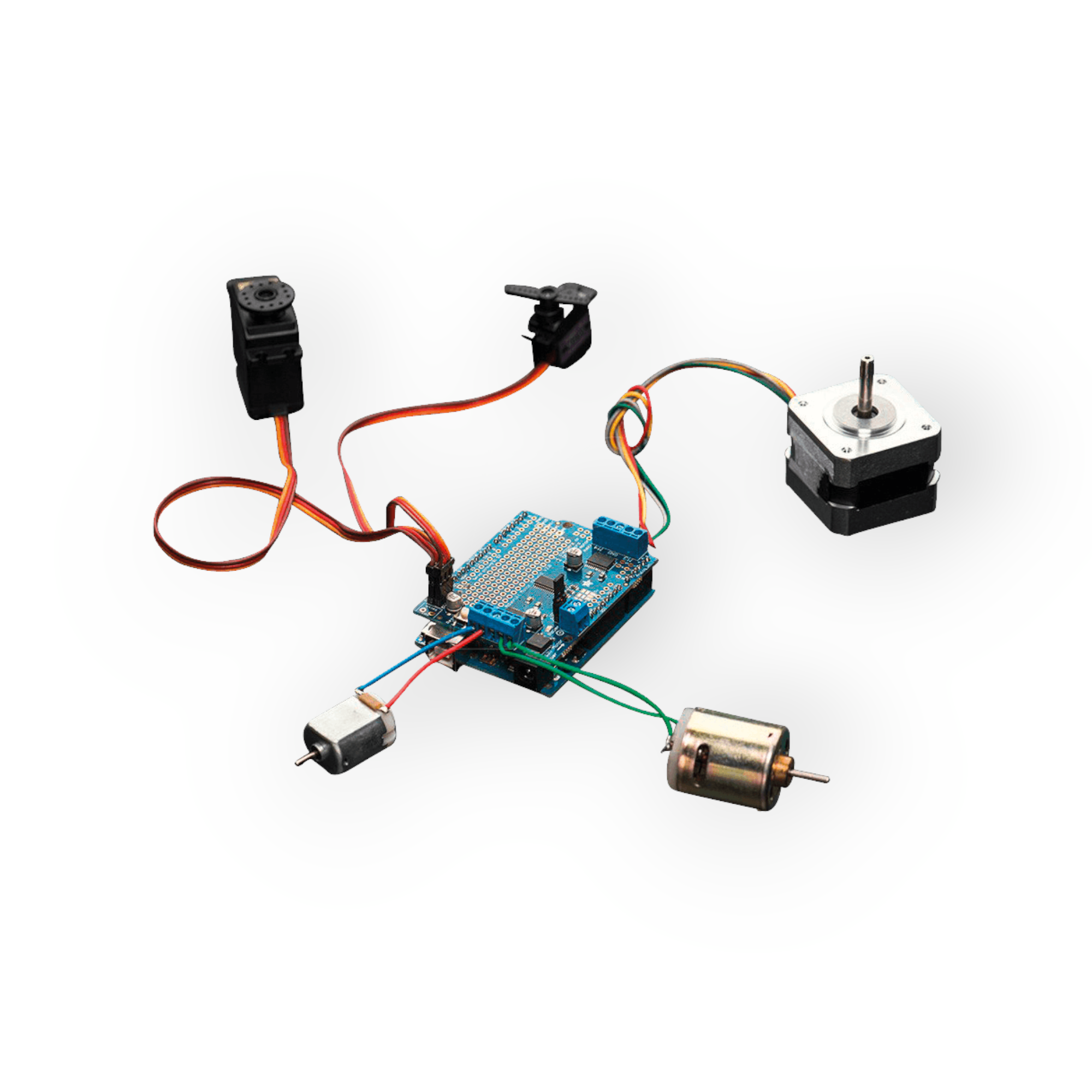 ADAFRUIT Arduino Shield - Motor, TB6612FNG | Motoren & Treiber günstig kaufen | reichelt elektronik