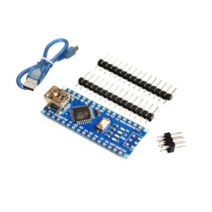 Arduino Nano R3 ATmega168p-CH340 + Cable (Unsoldered Pins)